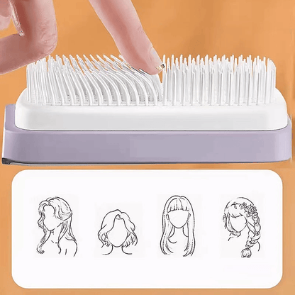 UBA™-SELF CLEANING HAIR COMB (IMPORTED)